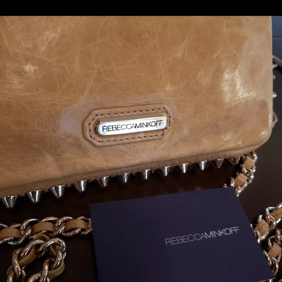 Rebecca Minkoff Flirty Spiked Crossbody Bag Rare - Picture 8 of 12